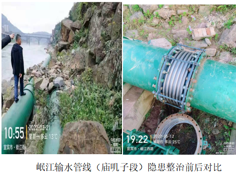 及時(shí)整治管線(xiàn)隱患，保障供水安全