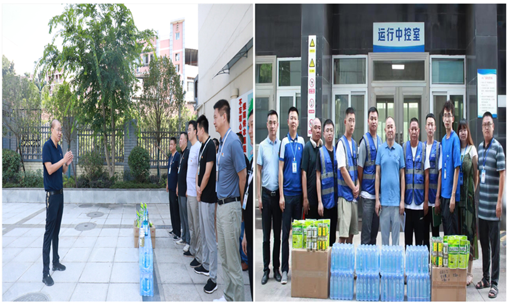 奮戰(zhàn)一線保供水，夏送清涼沁人心